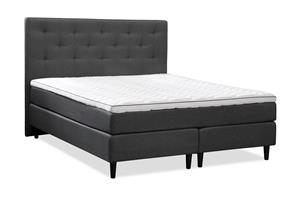 Sänkypaketti Laze Deluxe 140x200 Tummanharmaa -