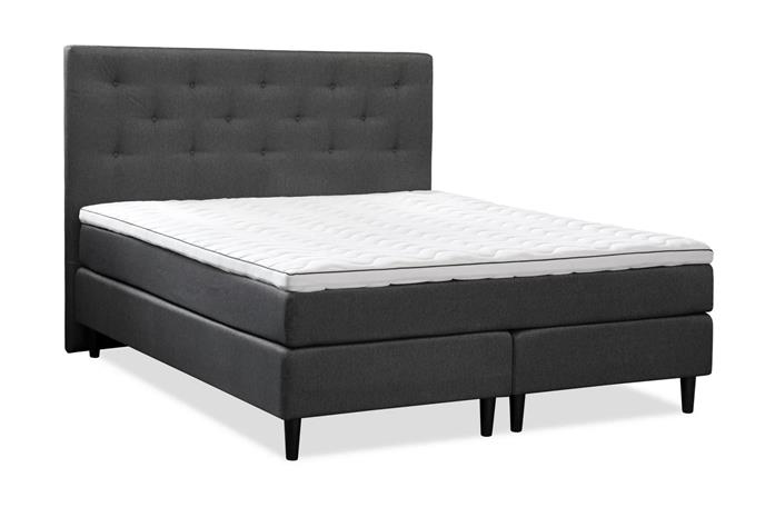 Sänkypaketti Laze Deluxe 140x200 Tummanharmaa -