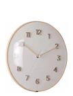 KARLSSON Wall Clock Esencia Dome Warm Grey - Grey - Ø 30 CM