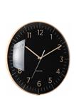 KARLSSON Wall Clock Esencia Dome Black - Black - Ø 30 CM