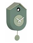 KARLSSON Wall Clock Grato Cuckoo Jungle Green W. Grayed Jade - Green - H 33.2CM