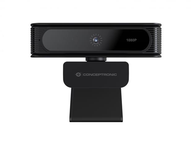 Conceptronic AMDIS09B 1080p Windows Hello Face Recognition Webcam, web-kamera
