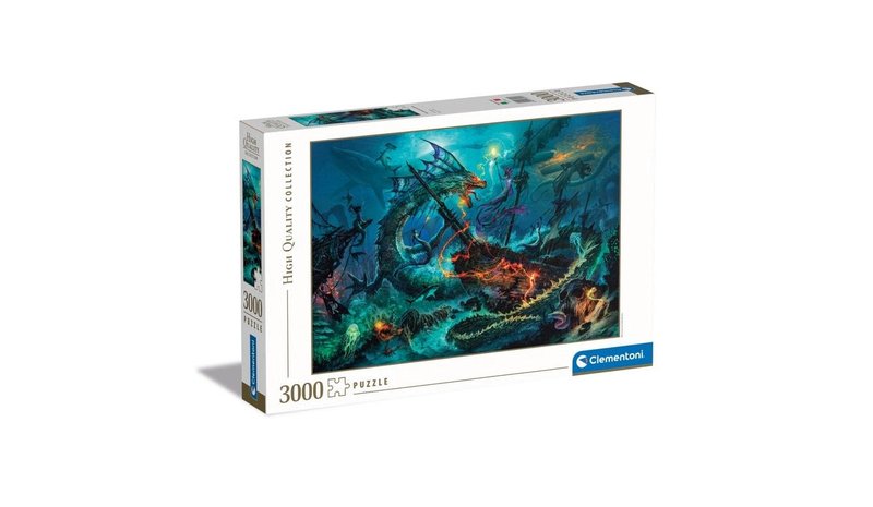 Clementoni The Underwater Battle 3000p palapeli – kuva 1/1