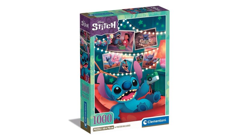 Clementoni Disney Stitch Compact 1000p palapeli – kuva 1/1