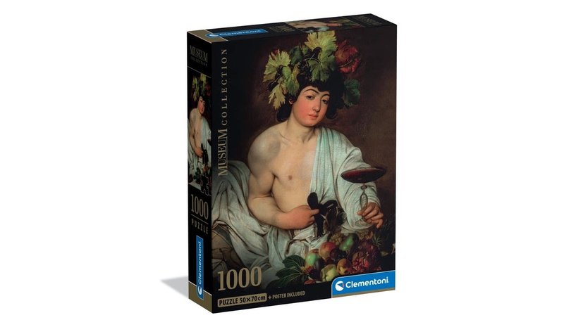 Clementoni Museum Caravaggio Bacchus 1000p palapeli – kuva 1/2