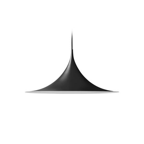 Gubi Semi Pendant ä˜90 cm, Black Semi-matte