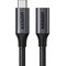 Ugreen Usb-c 3.2 extender 1m, musta, 10gbps, 100w – kuva 1