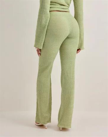 Nelly - Vihreä - Elegant Structure Pants