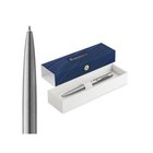 Waterman Impression Stainless Steel P.T. Ballpen M Blue ink