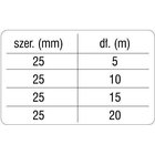 Chaba pitkä harjoitushihna koirille 20m, 25mm, punainen