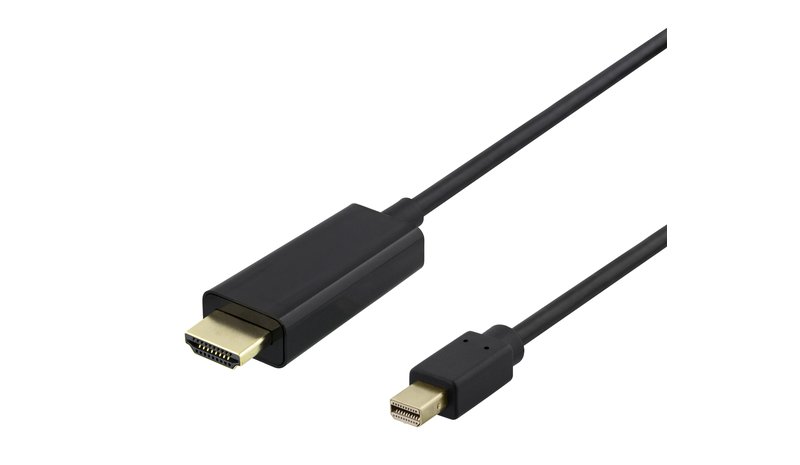 Deltaco, miniDisplayPort - HDMI, 4K UHD, 3 m