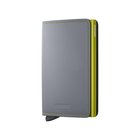 Secrid Slimwallet Matte Grey & Lime korttikotelo
