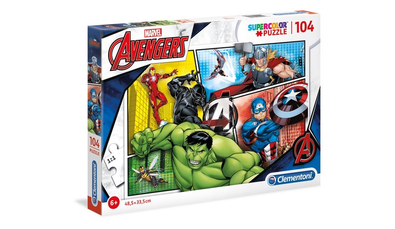 Clementoni The Avengers 104p palapeli – kuva 1/1
