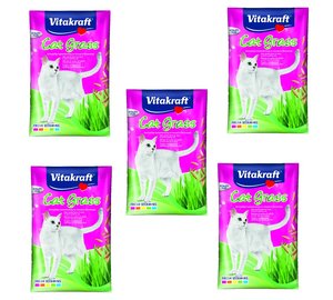 Vitakraft - 5 x Cat Grass 50g Refill