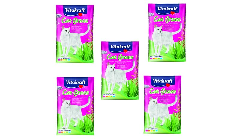 Vitakraft - 5 x Cat Grass 50g Refill