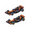 F1 Mclaren Team: Twinpack, Pack 2 Cars Pull Back GADGET – kuva 1