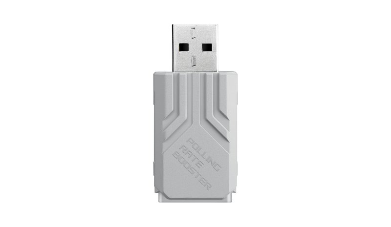 ASUS ROG Polling Rate Booster USB Adapter White