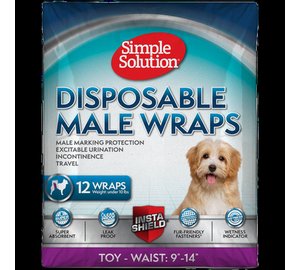 Simple Solution Disposable Male Wrap X-Small