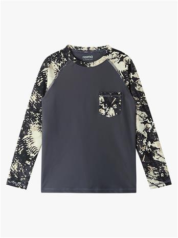 Reima Kroolaus UV-Paita, Soft Black, 140