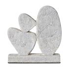 MUUBS Luna veistos Harmaa, 12ä—3ä—21,5 cm
