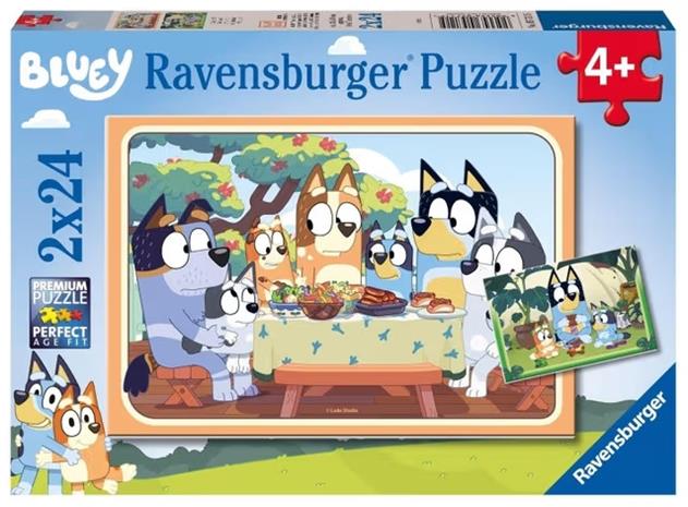 Ravensburger Bluey 2x24p