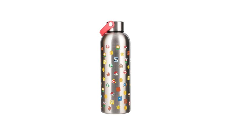 Super Mario - Metal Water Bottle