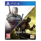 The Witcher 3: Wild Hunt / Dark Souls III Double Pack, PS4 -peli