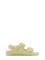 Mango Rubberised Buckle Sandals - Green - 25 – kuva 1