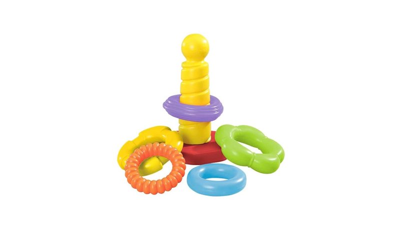 ABC Stacking Ring Pyramid – kuva 1/5