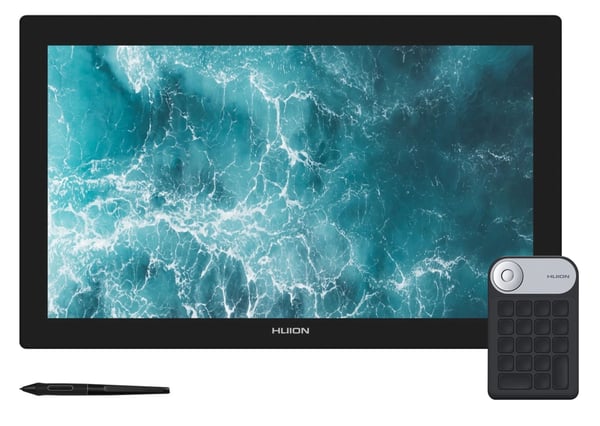 Huion Kamvas Pro 24 4K, piirtonäyttö