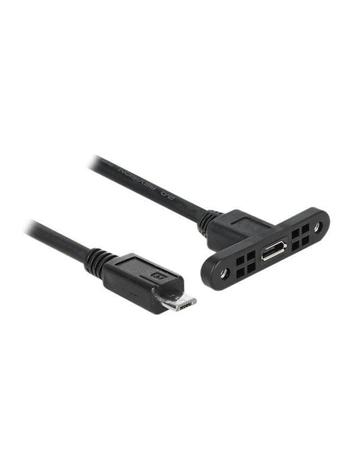 DeLOCK - USB extension cable - Micro-USB Type B to Micro-USB Type B - 25 cm