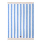 Lexington Home Block Striped Towel Sky Blue/White/Moonbeam - Blue - 70X130