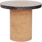 Frama Sintra Pöytä Marmori ä˜ 39 Cm - Sohvapöydät Korkki Musta - 4081