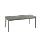 Lafuma Oron Extendable Garden Table 100 x 154-200 Cm Lafuma Lfm5399 Charcoal/titanium - Puutarhapöydät Alumiini Anthracite Grey - LFM5399_9931