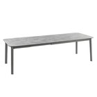 Lafuma Oron Puutarhapöytä 100x260 Cm - Puutarhapöydät Alumiini Cement Grey - LFM5402_9815