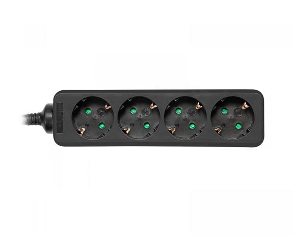 Deltaco GT-0420 Power Strip - 1.5 m