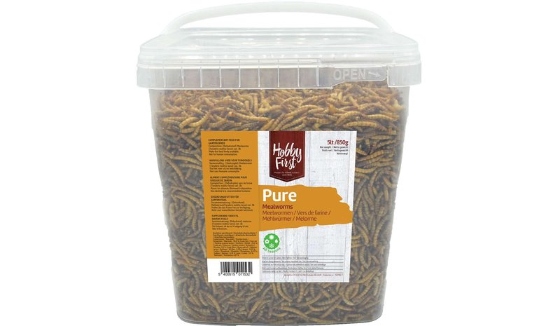 Hobby First - Pure Mealworms - 850g