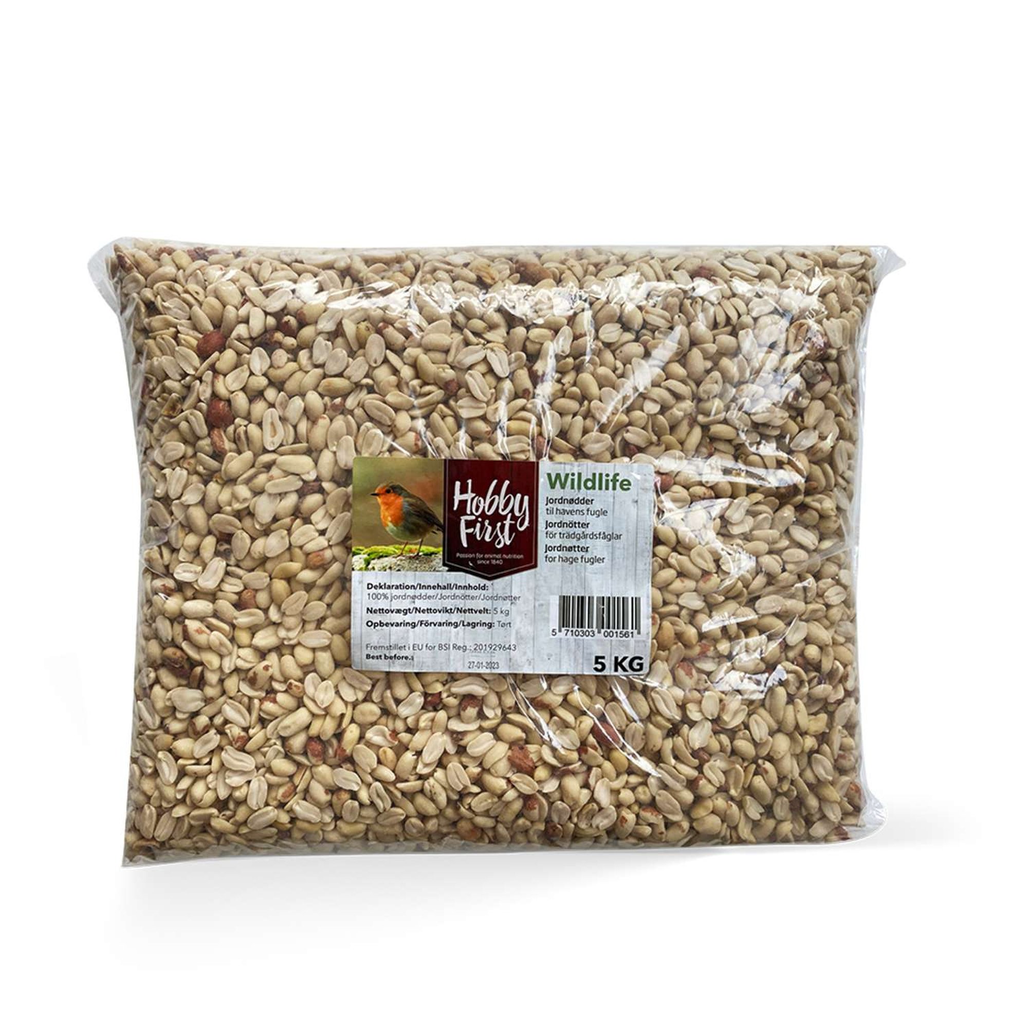 Hobby First Kuoritut maapähkinät 5 kg