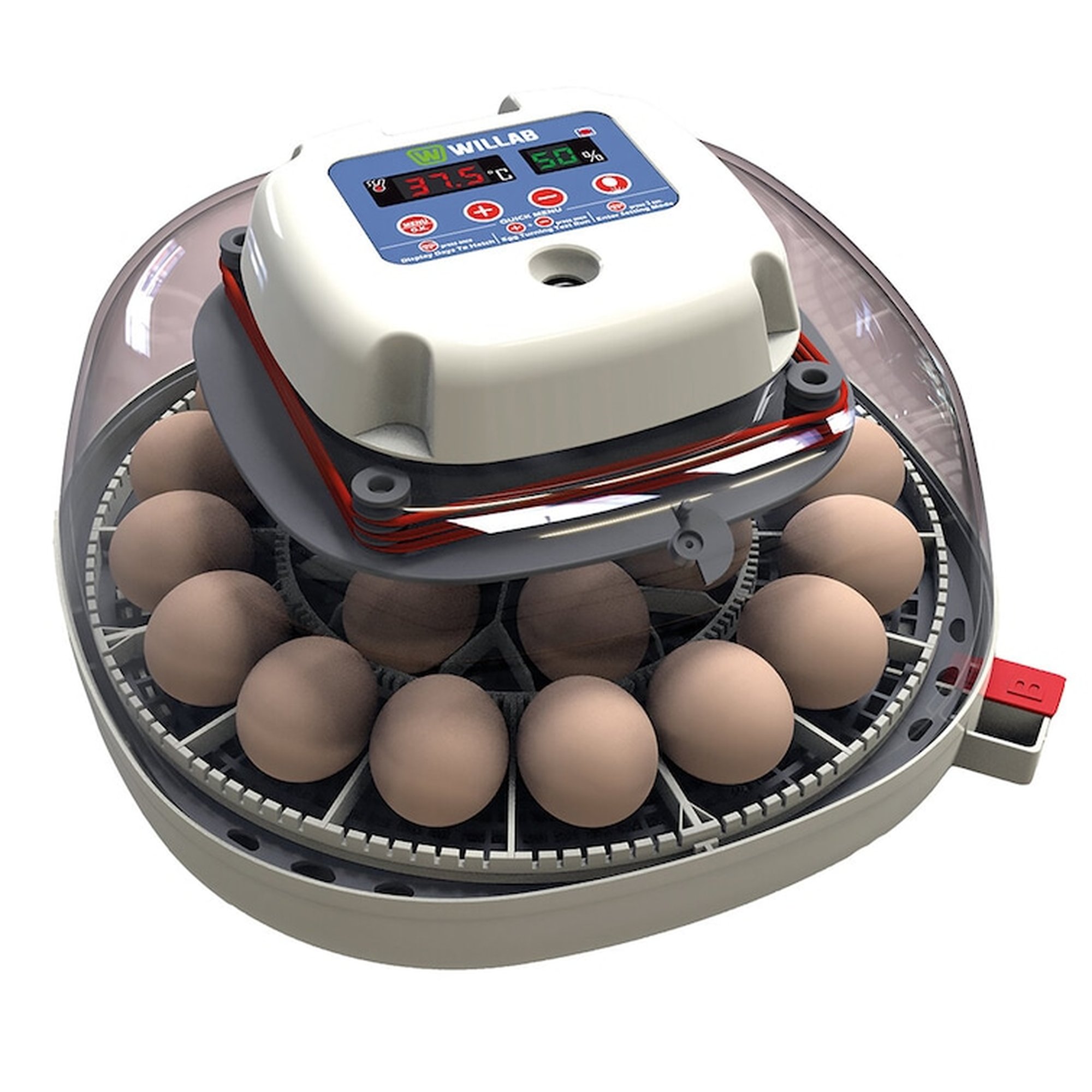 Willab - Egg incubator with room for 22 eggs - fully automated