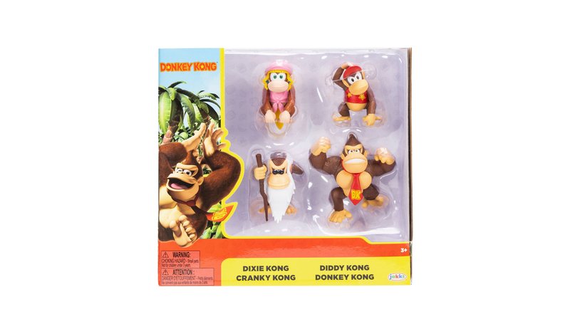 Super Mario - Donkey Kong 2,5" 4pck. (431174)