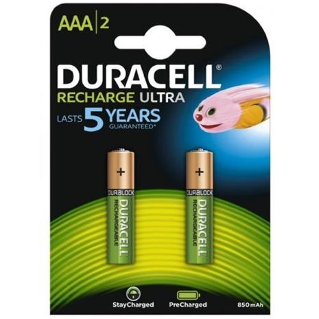 Duracell Rechargeable AAA 800mAh NiMH 1.2V 2-pack – kuva 2/5