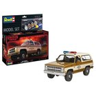 Revell Model Set Jim Hopper´s Chevy® Blazer K5™: S.Things pienoismalli