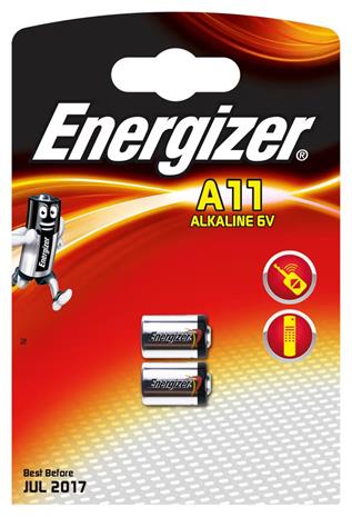 Energizer E11A -paristot, 2 kpl.