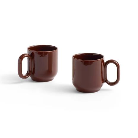 Hay Barro kopp 2-pack, vinröd