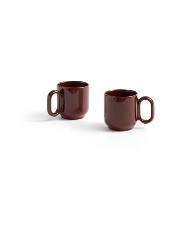 Hay Barro kopp 2-pack, vinröd