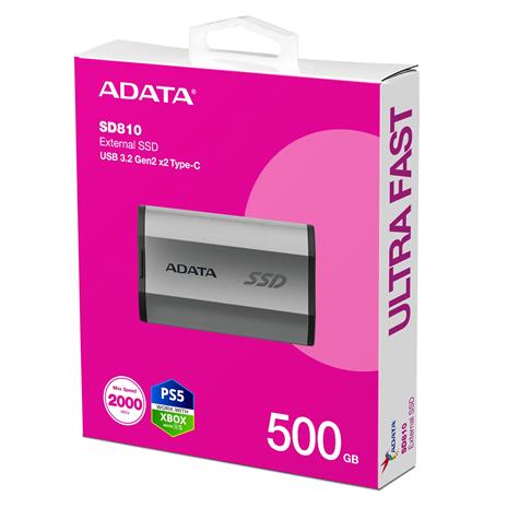Ulkoinen kovalevy Adata SD810-500G-CSG