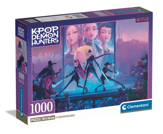 K-pop Demon Hunters-palapeli, 1000 palaa