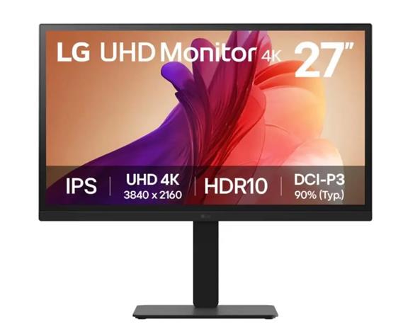 LG 27BA45U-B (27"), näyttö