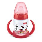 NUK FC+ Tippaamaton muki lämpöanturilla 150ml punainen Minnie Hiiri