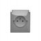Simon Aquaclick Socket Ip44 maadoituksella, 16a, 250v – kuva 1